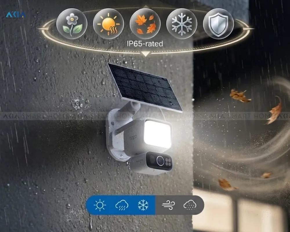 Camera Ngoài Trời Xoay 360 Tapo C615F Kit 15 Camera Ngoài Trời Xoay 360 Tapo C615F Kit - Akia Smart Home