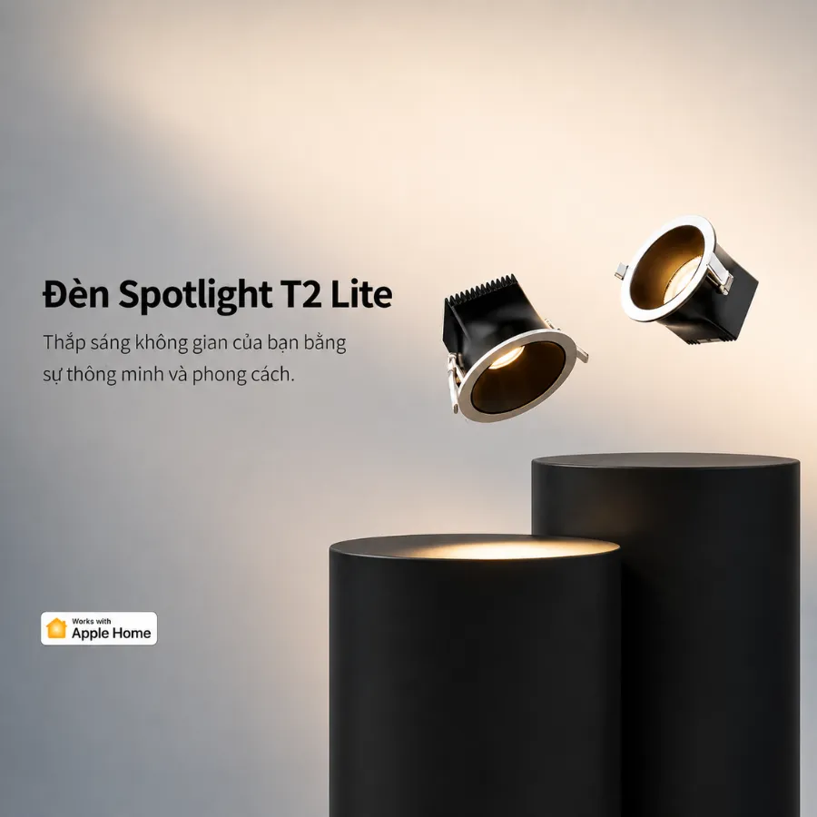 Đèn âm trần Downlight Aqara T2 Lite | AKIA