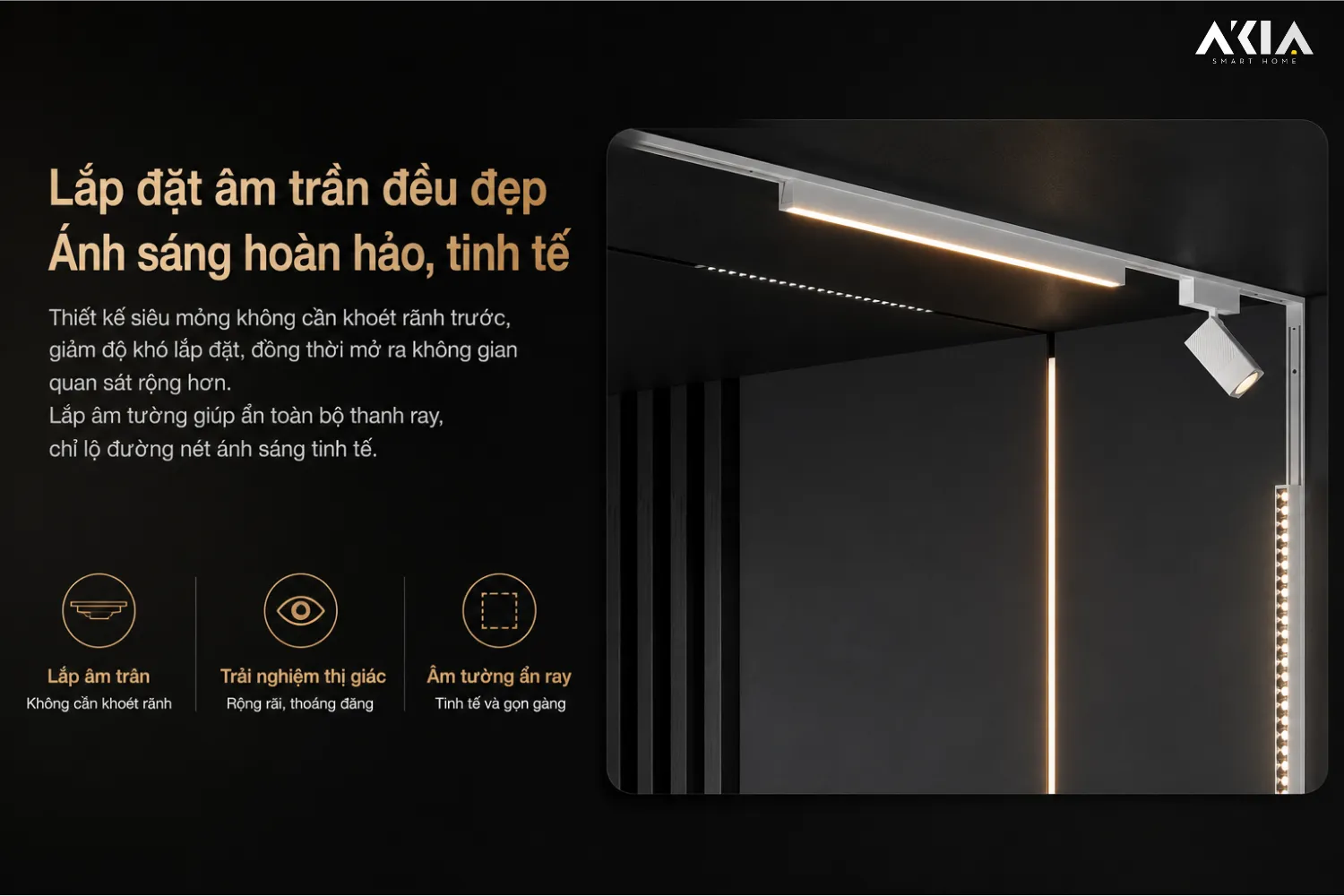 Đèn Led Ray Cao Cấp Aqara V1 Luxury 30 Đèn Led Ray Cao Cấp Aqara V1 Luxury – Ra98 Spotlight 24 Độ - Akia Smart Home