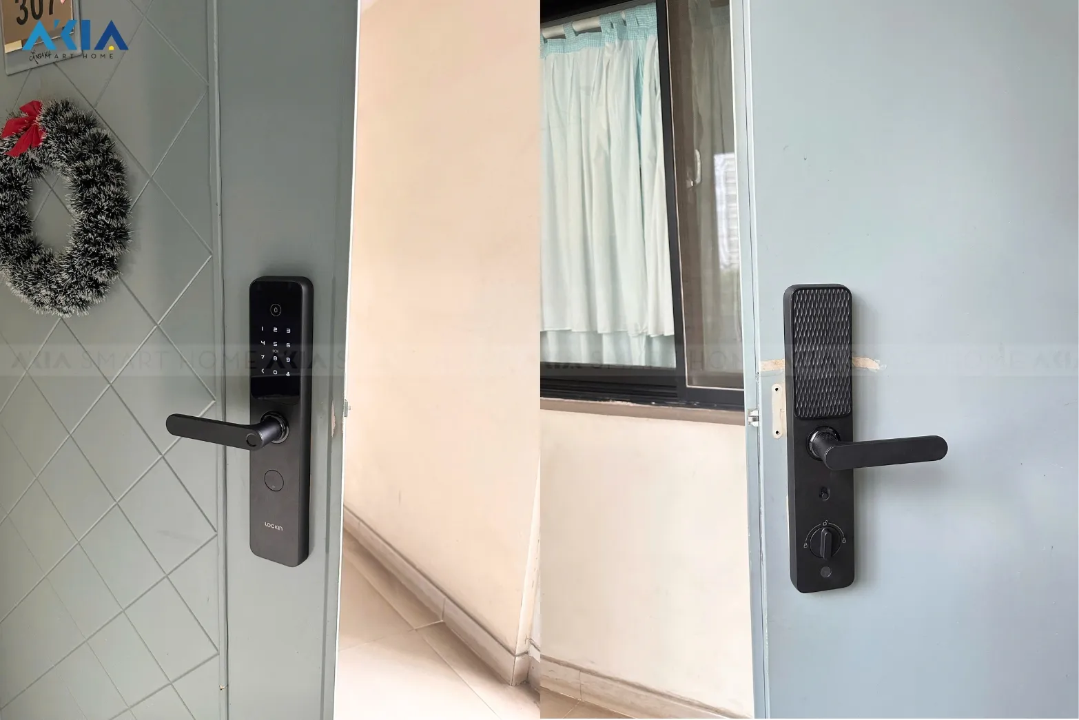 Khóa Cửa Thông Minh Lockin X9 – Mở Khóa Vân Tay Và Mã Pin 15 5 Khóa Cửa Vân Tay Đáng Mua Dưới 5 Triệu Đồng - Akia Smart Home