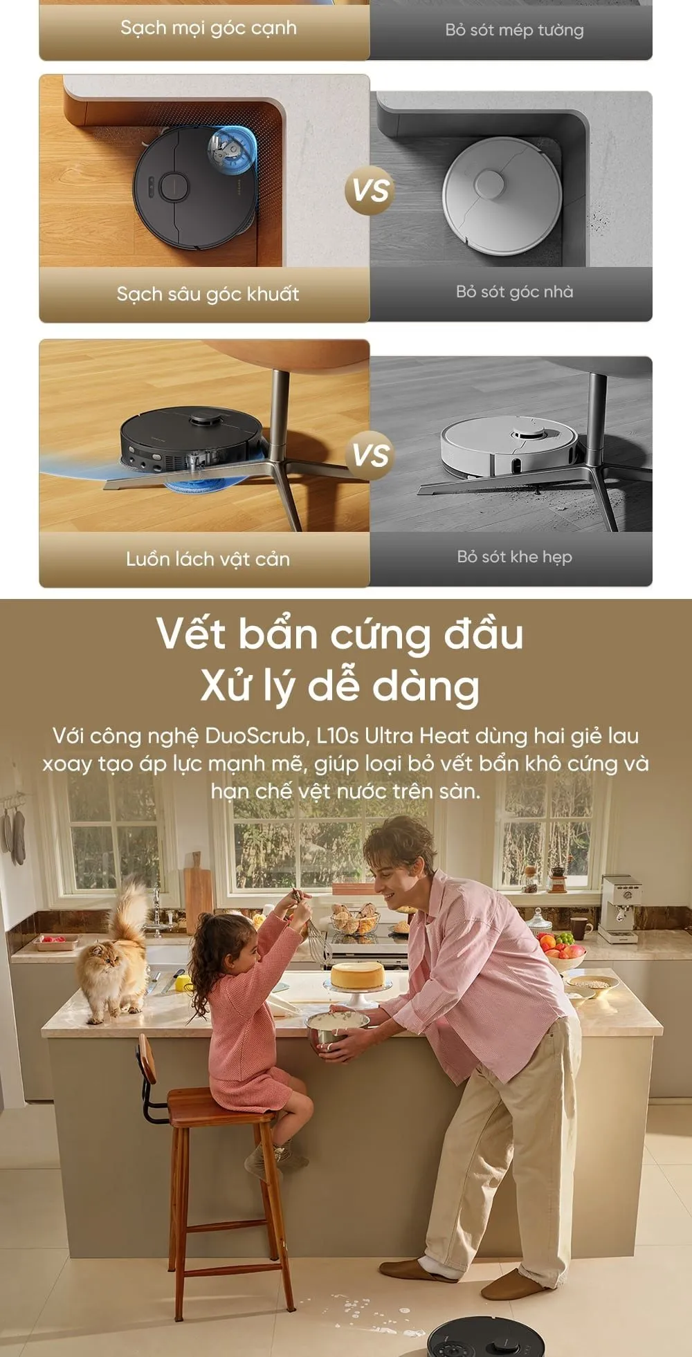 Robot Hút Bụi Lau Sàn Dreame L10S Ultra Heat 17 Robot Hút Bụi Lau Sàn Dreame L10S Ultra Heat