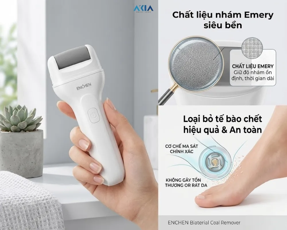 Máy Chà Gót Chân Enchen Rock 2 9 Máy Chà Gót Chân Enchen Rock 2 - Akia Smart Home