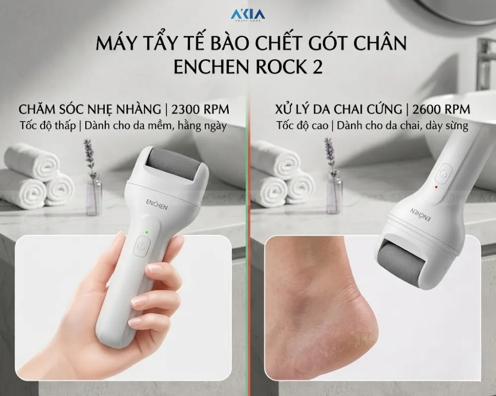 Máy Chà Gót Chân Enchen Rock 2 7 Máy Chà Gót Chân Enchen Rock 2 - Akia Smart Home