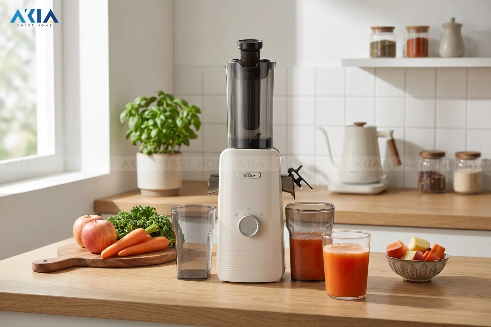 Máy Ép Chậm Bear Sj-4H01T 10 Máy Ép Chậm Bear Sj-4H01T - Akia Smart Home