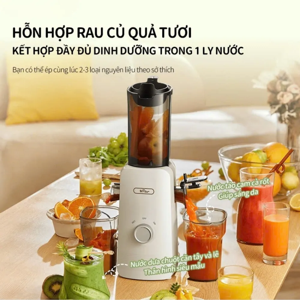 Máy Ép Chậm Bear Sj-4H01T 16 Máy Ép Chậm Bear Sj-4H01T - Akia Smart Home