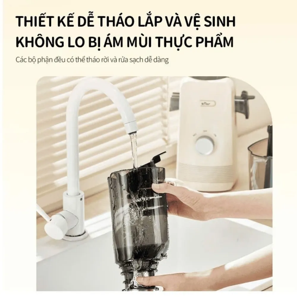 Máy Ép Chậm Bear Sj-4H01T 15 Máy Ép Chậm Bear Sj-4H01T - Akia Smart Home