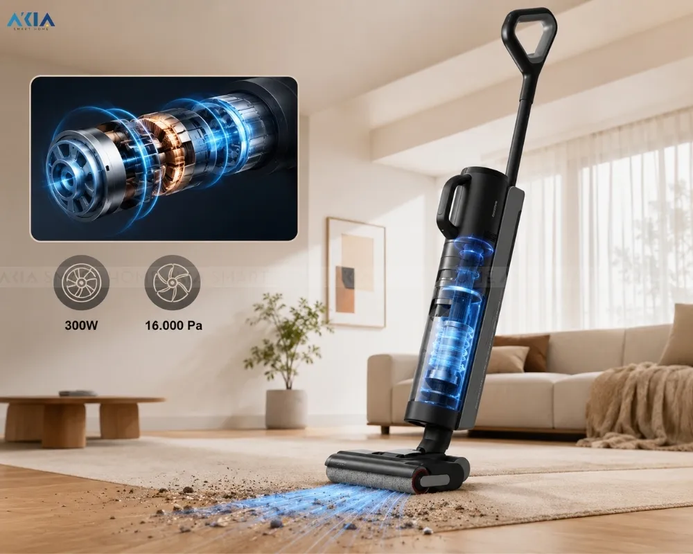 Máy Hút Bụi Lau Nhà Cầm Tay Đa Năng Dreame H12 Dual 11 Máy Hút Bụi Lau Nhà Cầm Tay Đa Năng Dreame H12 Dual - Akia Smart Home