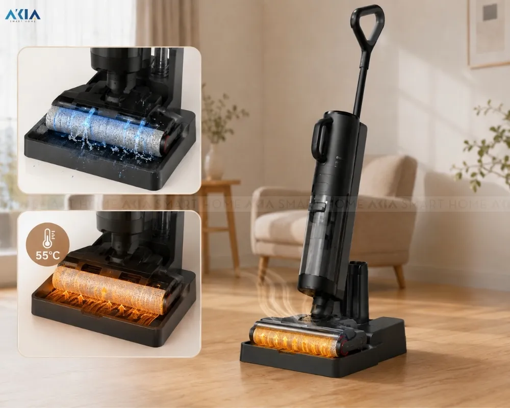 Máy Hút Bụi Lau Nhà Cầm Tay Đa Năng Dreame H12 Dual 14 Máy Hút Bụi Lau Nhà Cầm Tay Đa Năng Dreame H12 Dual - Akia Smart Home