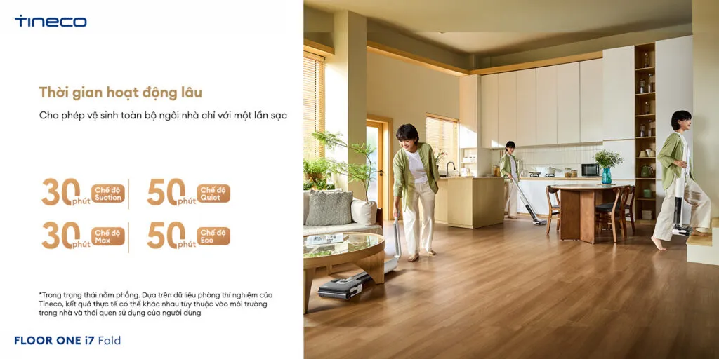 Máy Hút Bụi Lau Sàn Khô Ướt Tineco Floor One I7 Fold 21 Máy Hút Bụi Lau Sàn Khô Ướt Tineco Floor One I7 Fold - Akia Smart Home