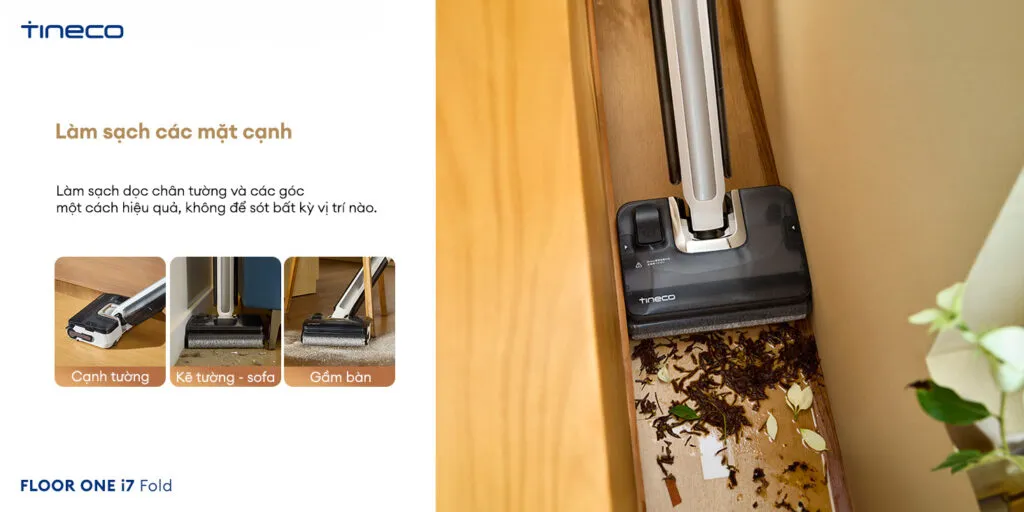 Máy Hút Bụi Lau Sàn Khô Ướt Tineco Floor One I7 Fold 19 Máy Hút Bụi Lau Sàn Khô Ướt Tineco Floor One I7 Fold - Akia Smart Home