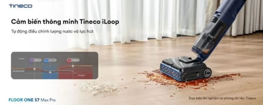Máy Hút Bụi Lau Sàn Khô Ướt Tineco Floor One S7 Max Pro 15 Máy Hút Bụi Lau Sàn Khô Ướt Tineco Floor One S7 Max Pro - Akia Smart Home