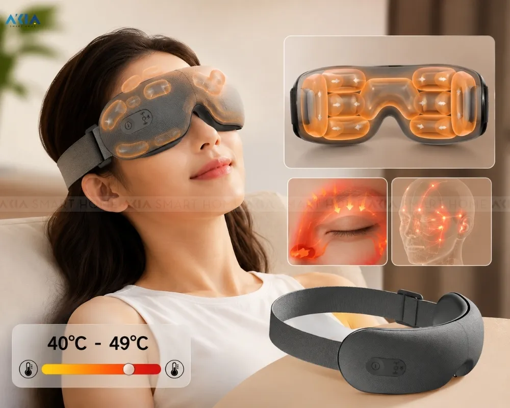 Máy Massage Mắt Breo Iseem 6 Máy Massage Mắt Breo Iseem - Akia Smart Home