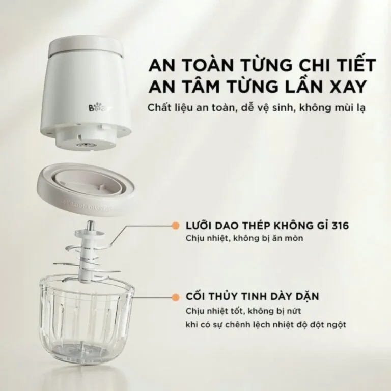 Máy xay ăn dặm 0.3L Bear CD-5H02D24 | AKIA