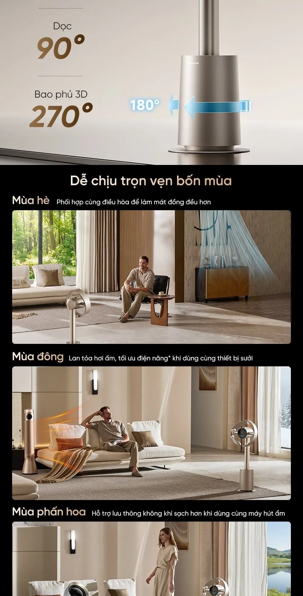 Quạt Dreame Mf10 Bladeless Fan 13 Quạt Dreame Mf10 Bladeless Fan - Akia Smart Home