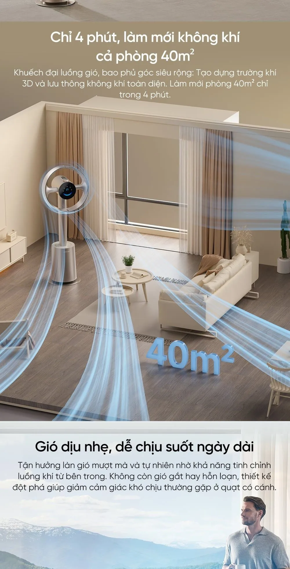 Quạt Dreame Mf10 Bladeless Fan 15 Quạt Dreame Mf10 Bladeless Fan - Akia Smart Home
