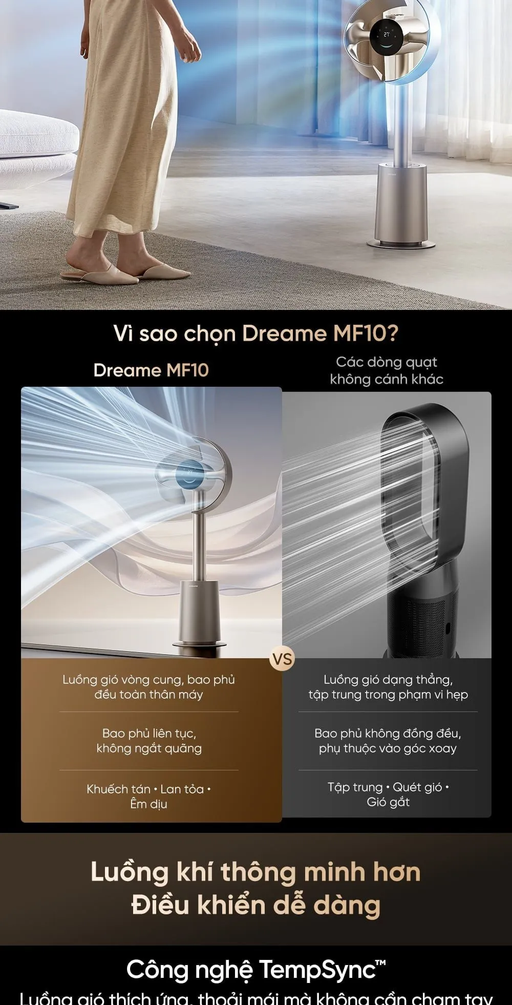 Quạt Dreame Mf10 Bladeless Fan 17 Quạt Dreame Mf10 Bladeless Fan - Akia Smart Home