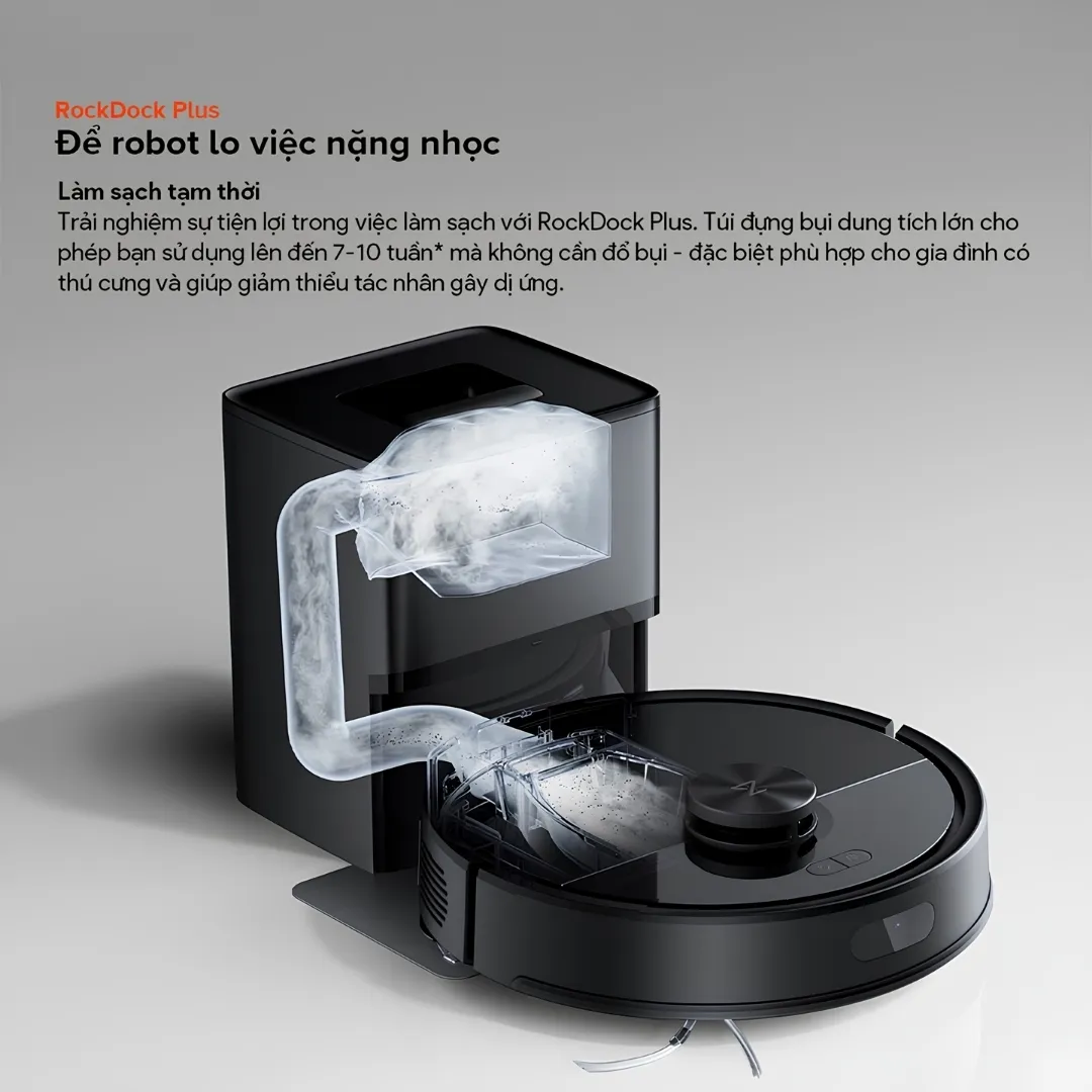 Robot Hút Bụi Lau Nhà Roborock Q7 Pro Max+ 14 Robot Hút Bụi Lau Nhà Roborock Q7 Pro Max+ - Akia Smart Home