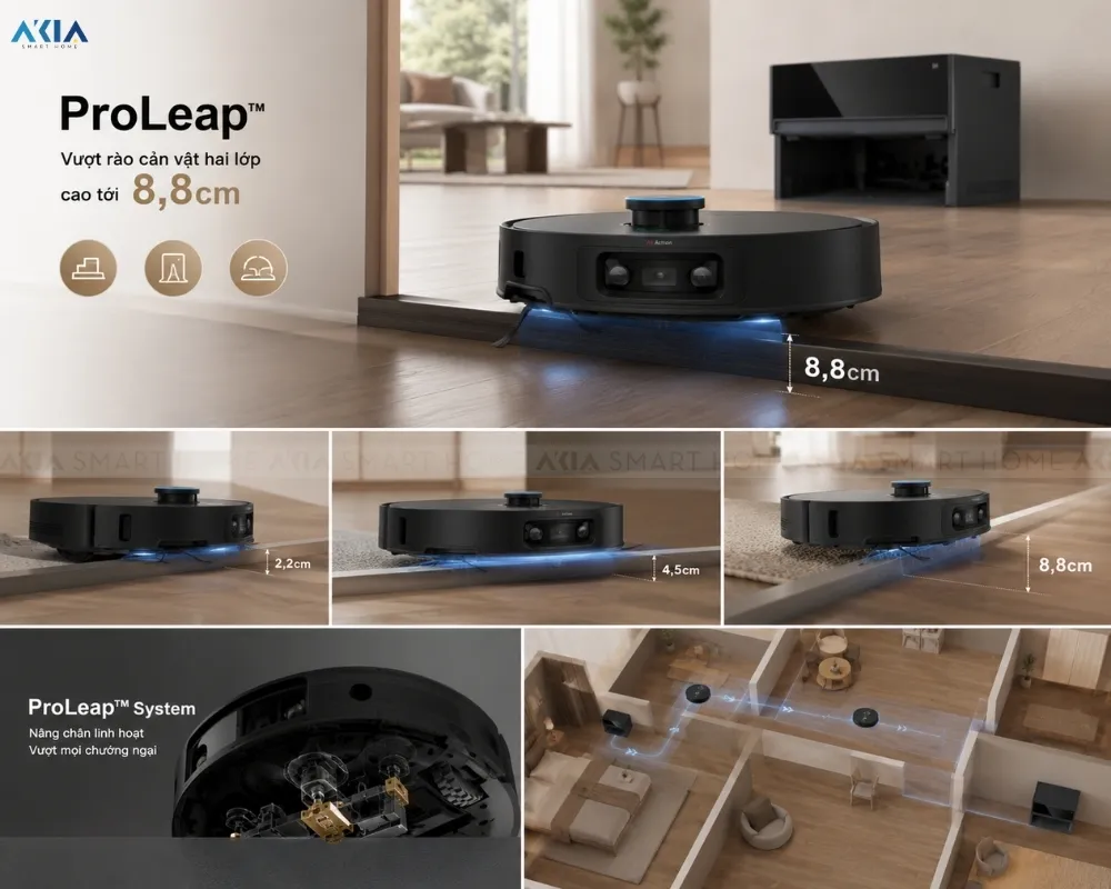 Robot Hút Bụi Lau Nhà Dreame X60 Master 17 Robot Hút Bụi Lau Nhà Dreame X60 Master - Akia Smart Home
