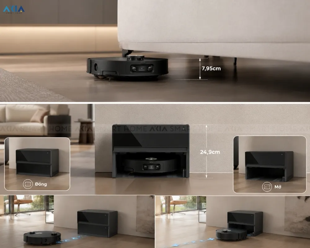 Robot Hút Bụi Lau Nhà Dreame X60 Master 14 Robot Hút Bụi Lau Nhà Dreame X60 Master - Akia Smart Home