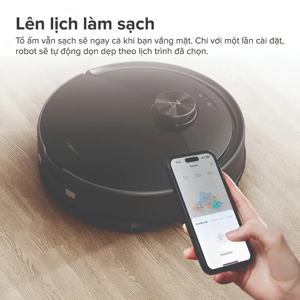Robot Hút Bụi Lau Nhà Roborock Q10 Pf+ 18 Robot Hút Bụi Lau Nhà Roborock Q10 Pf+ - Akia Smart Home