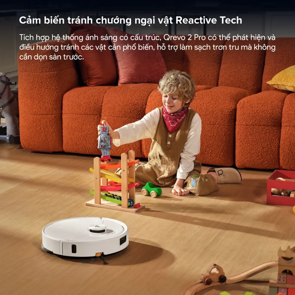 Robot Hút Bụi Lau Nhà Roborock Qrevo 2 Pro 18 Robot Hút Bụi Lau Nhà Roborock Qrevo 2 Pro - Akia Smart Home