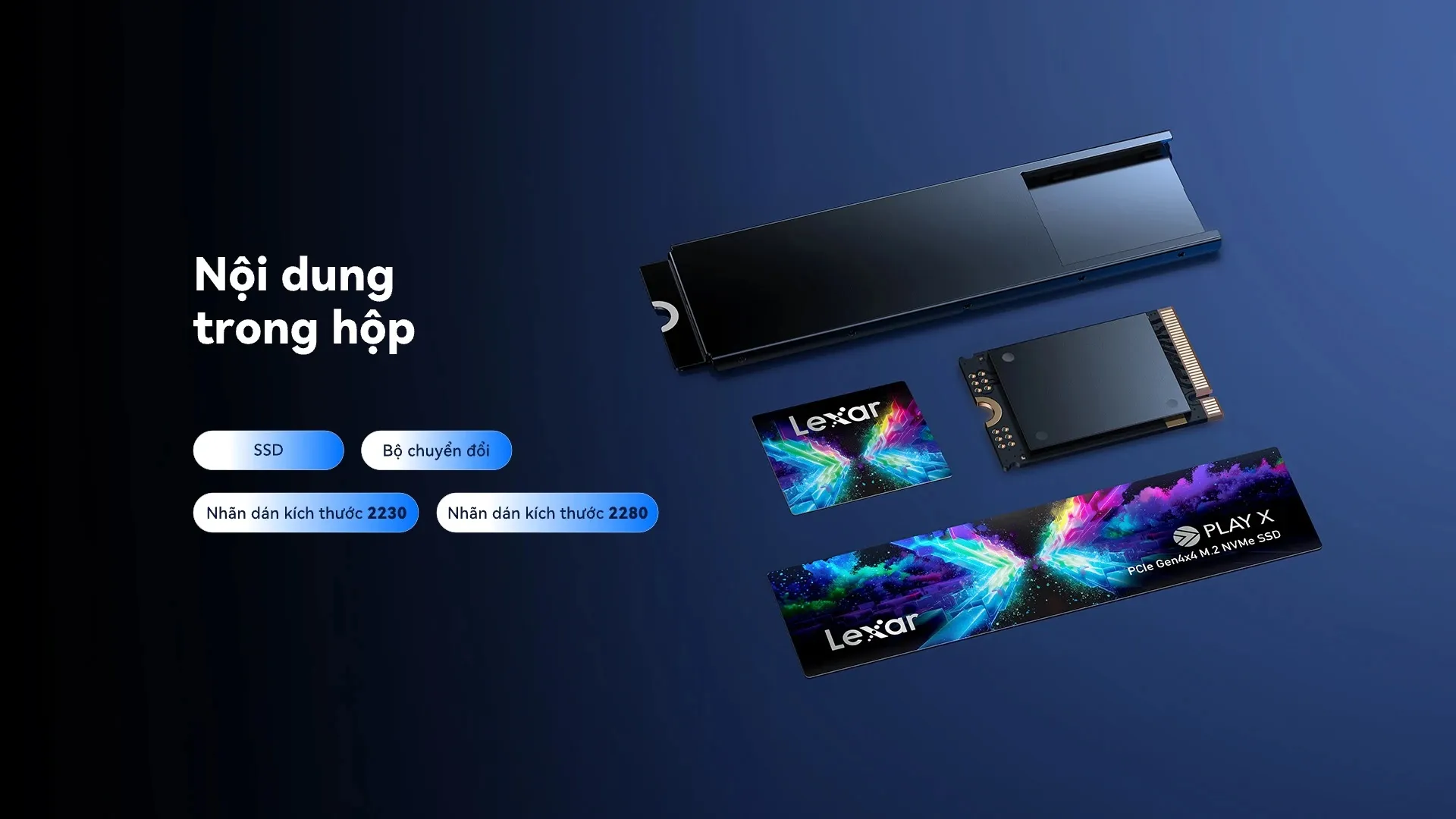 Ssd Lexar Play X 1Tb M.2 Pcie Gen4 X4 Nvme Lnmplyx001T-Rnnng 18 Ssd Lexar Play X 1Tb M.2 Pcie Gen4 X4 Nvme Lnmplyx001T-Rnnng - Akia Smart Home
