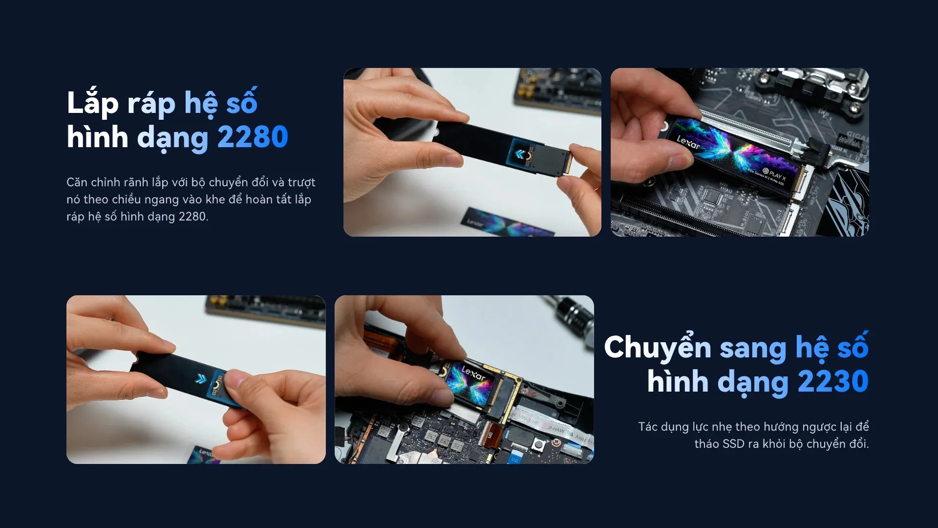 Ssd Lexar Play X 1Tb M.2 Pcie Gen4 X4 Nvme Lnmplyx001T-Rnnng 13 Ssd Lexar Play X 1Tb M.2 Pcie Gen4 X4 Nvme Lnmplyx001T-Rnnng - Akia Smart Home