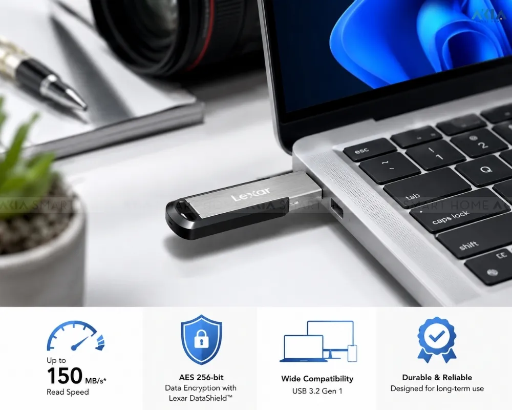 Usb Lexar Jumpdrive M400 Usb 3.2 22 Usb Lexar Jumpdrive M400 Usb 3.2 - Akia Smart Home