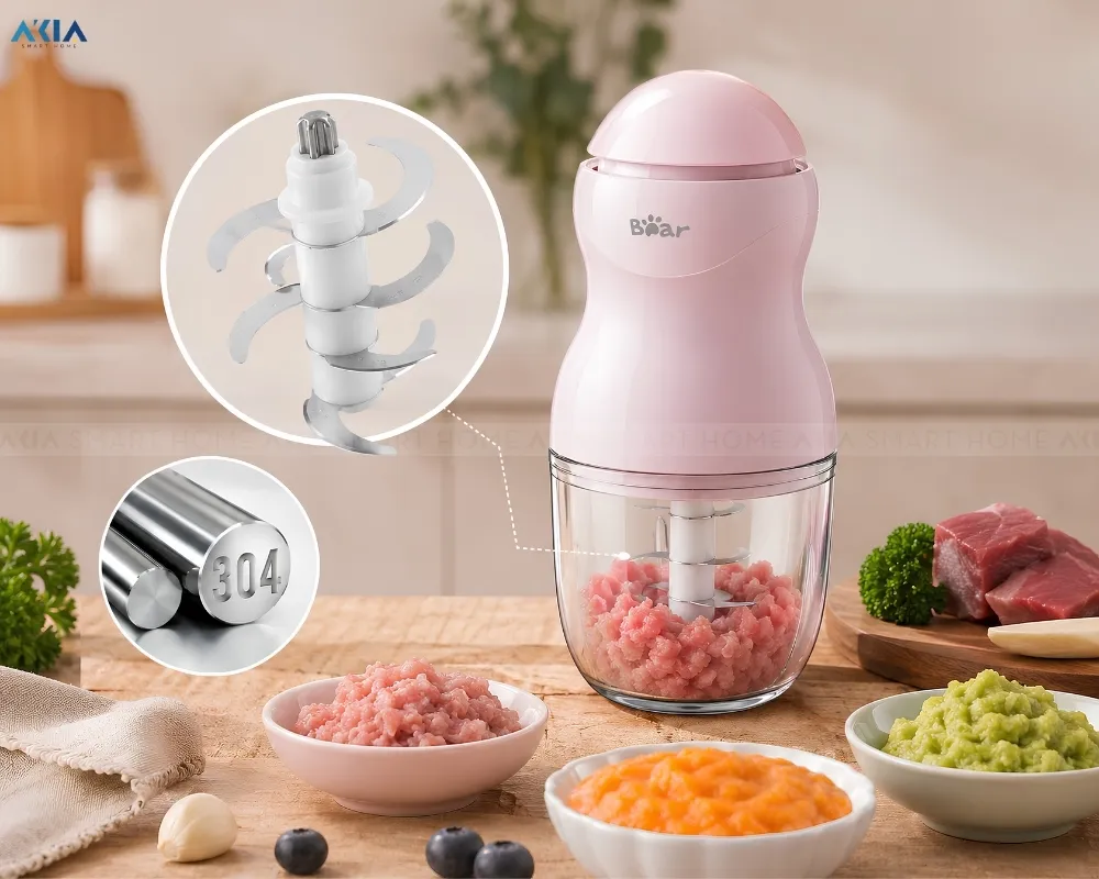 Máy Xay Ăn Dặm Bear Gr-B03V8 27 Máy Xay Ăn Dặm Bear Gr-B03V8 - Akia Smart Home