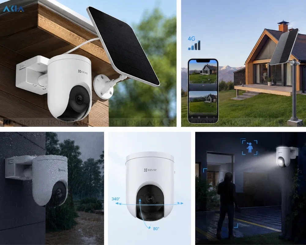 Camera 4G Ezviz Hb8C 4Mp - Cs-Hb8C/Sp Kèm Tấm Pin 10 Camera 4G Ezviz Hb8C 4Mp – Cs-Hb8C/Sp Kèm Tấm Pin - Akia Smart Home