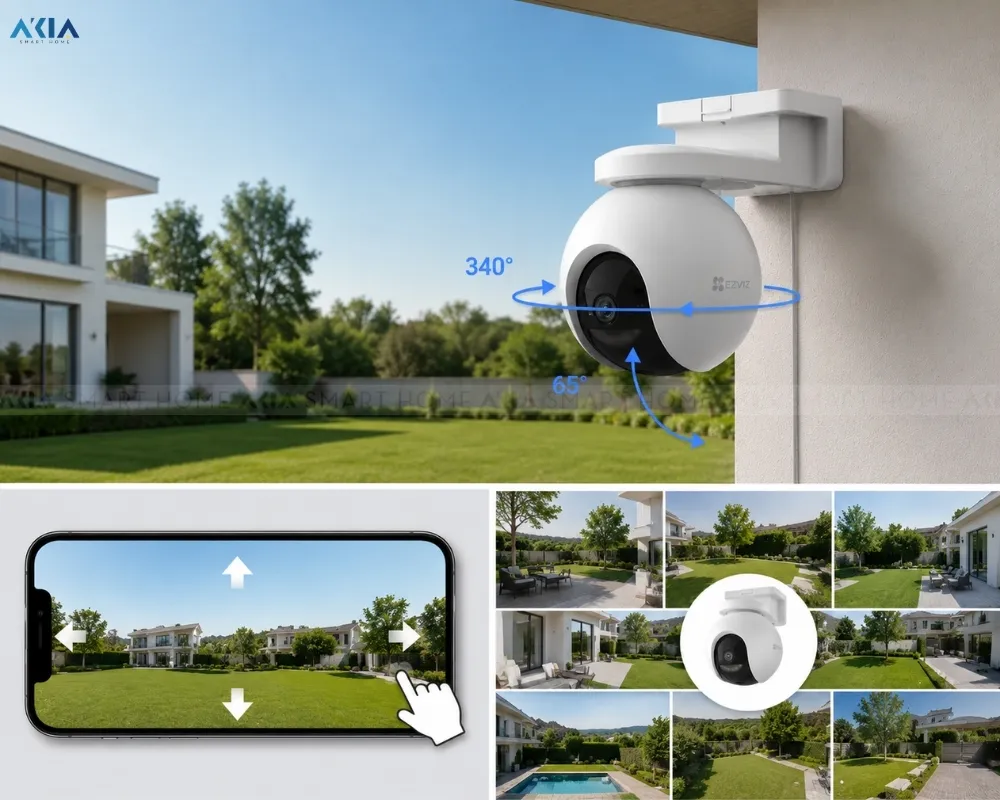 Camera Ngoài Trời 4G Ezviz Eb8 2K &Amp; Tấm Pin Solarpanele 14 Camera Ngoài Trời 4G Ezviz Eb8 2K &Amp; Tấm Pin Solarpanele - Akia Smart Home