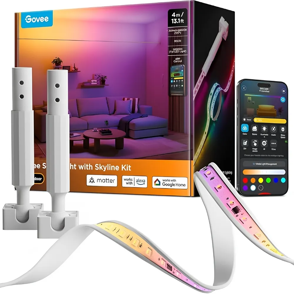 Đèn LED dây Govee Strip Light with Skyline Kit H61B8 - AKIA Smart Home
