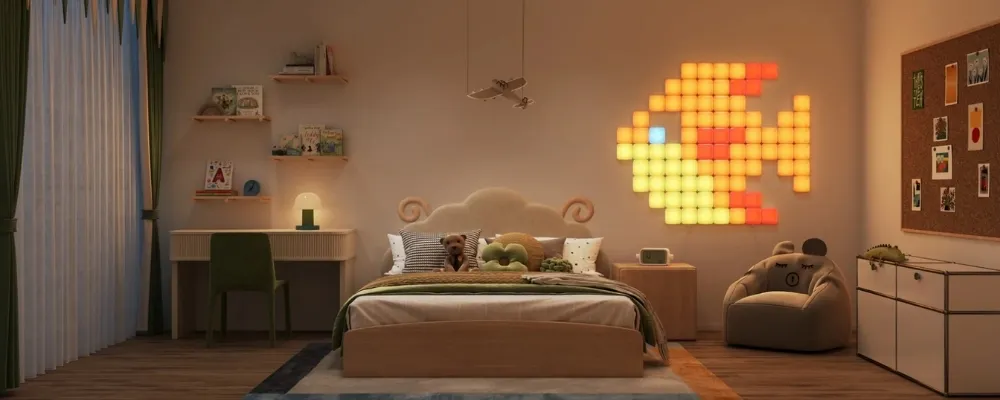 Đèn Led Trang Trí Tường Govee Mini Panel Lights H6069 17 Đèn Led Trang Trí Tường Govee Mini Panel Lights H6069 - Akia Smart Home