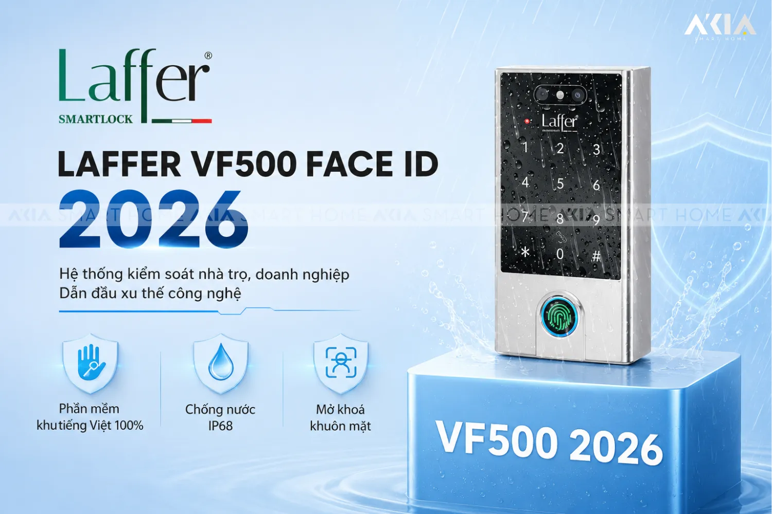 Hệ Thống Kiểm Soát Ra Vào Bằng Khuôn Mặt Laffer Vf500 11 Hệ Thống Kiểm Soát Nhà Trọ Bằng Khuôn Mặt Laffer Vf500 - Akia Smart Home