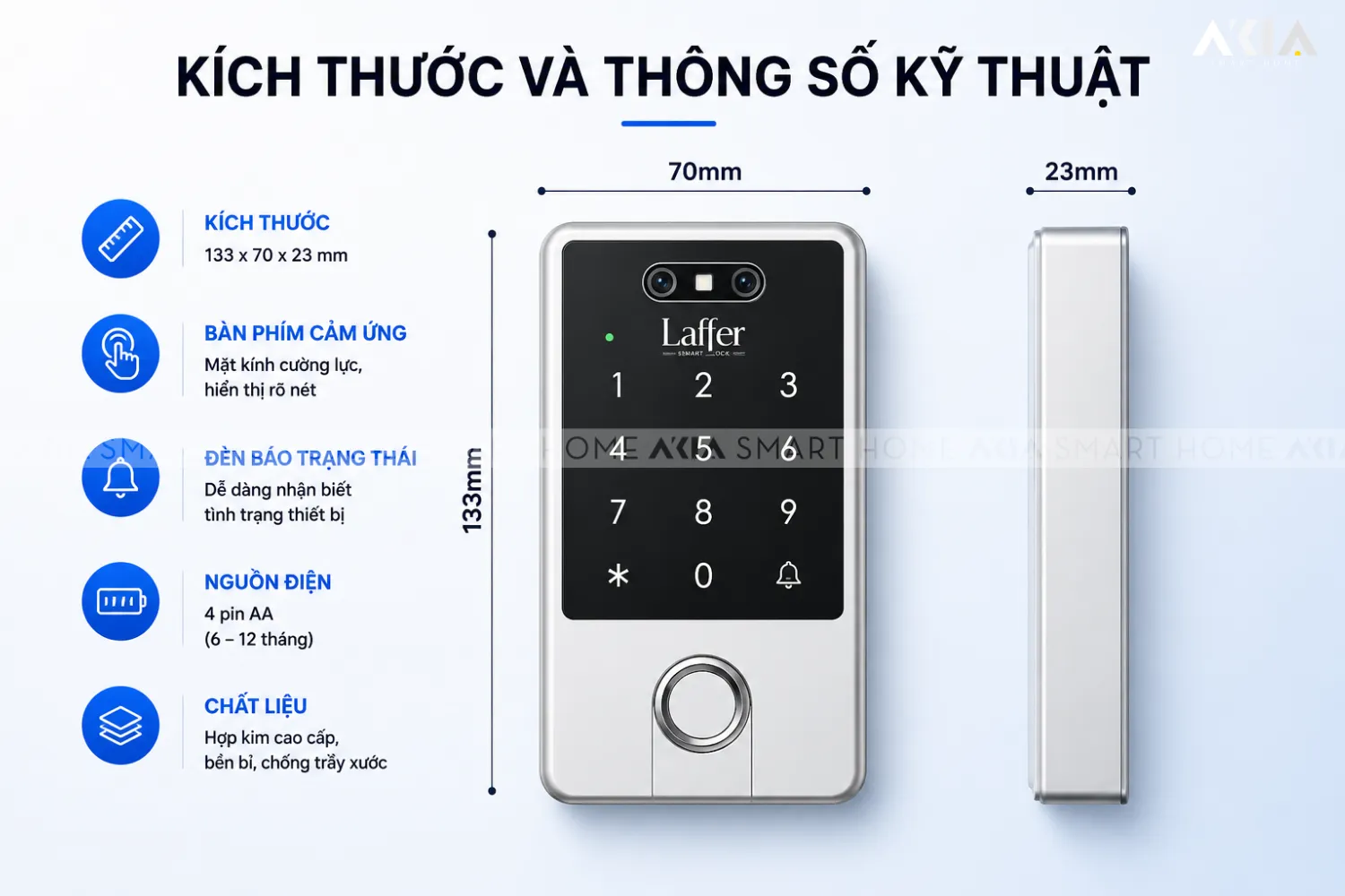 Hệ Thống Kiểm Soát Ra Vào Bằng Khuôn Mặt Laffer Vf500 20 Hệ Thống Kiểm Soát Nhà Trọ Bằng Khuôn Mặt Laffer Vf500 - Akia Smart Home