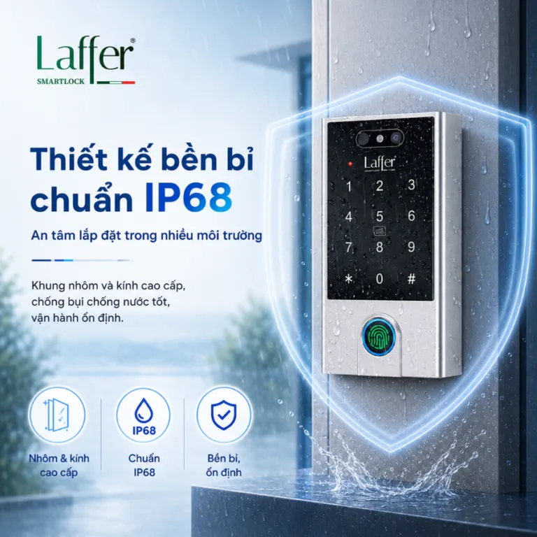 Hệ thống kiểm soát ra vào bằng khuôn mặt Laffer VF500 - AKIA Smart Home
