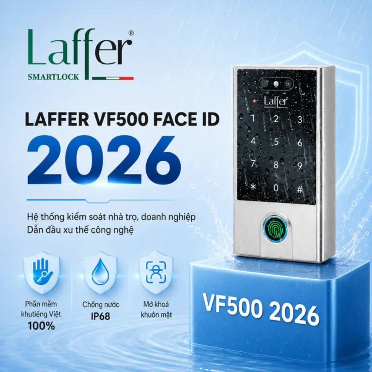 Hệ thống kiểm soát ra vào bằng khuôn mặt Laffer VF500 - AKIA Smart Home