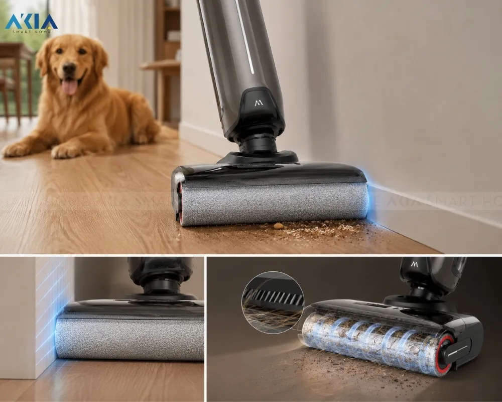 Máy Hút Bụi Khô Và Ướt Mova K30 Pro 12 Máy Hút Bụi Khô Và Ướt Mova K30 Pro - Akia Smart Home