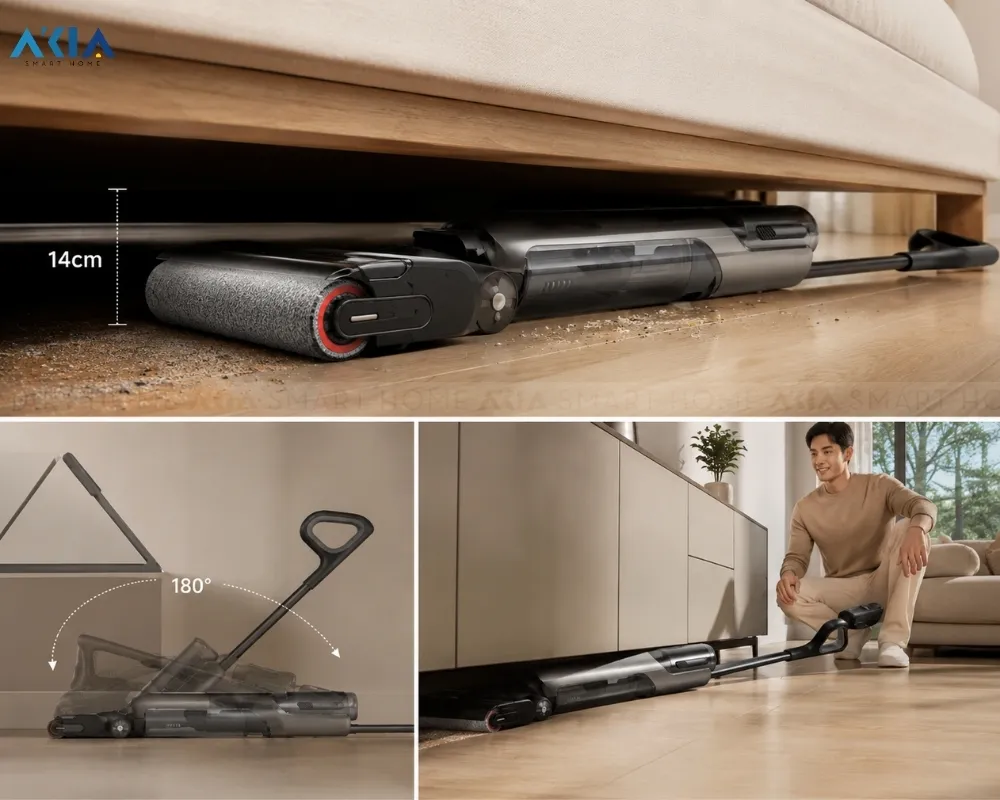 Máy Hút Bụi Khô Và Ướt Mova K30 Pro 9 Máy Hút Bụi Khô Và Ướt Mova K30 Pro - Akia Smart Home