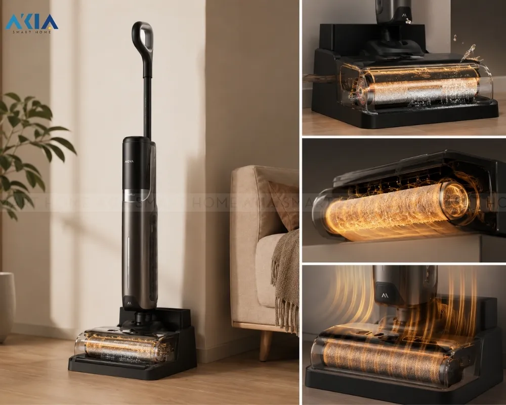 Máy Hút Bụi Khô Và Ướt Mova K30 Pro 10 Máy Hút Bụi Khô Và Ướt Mova K30 Pro - Akia Smart Home