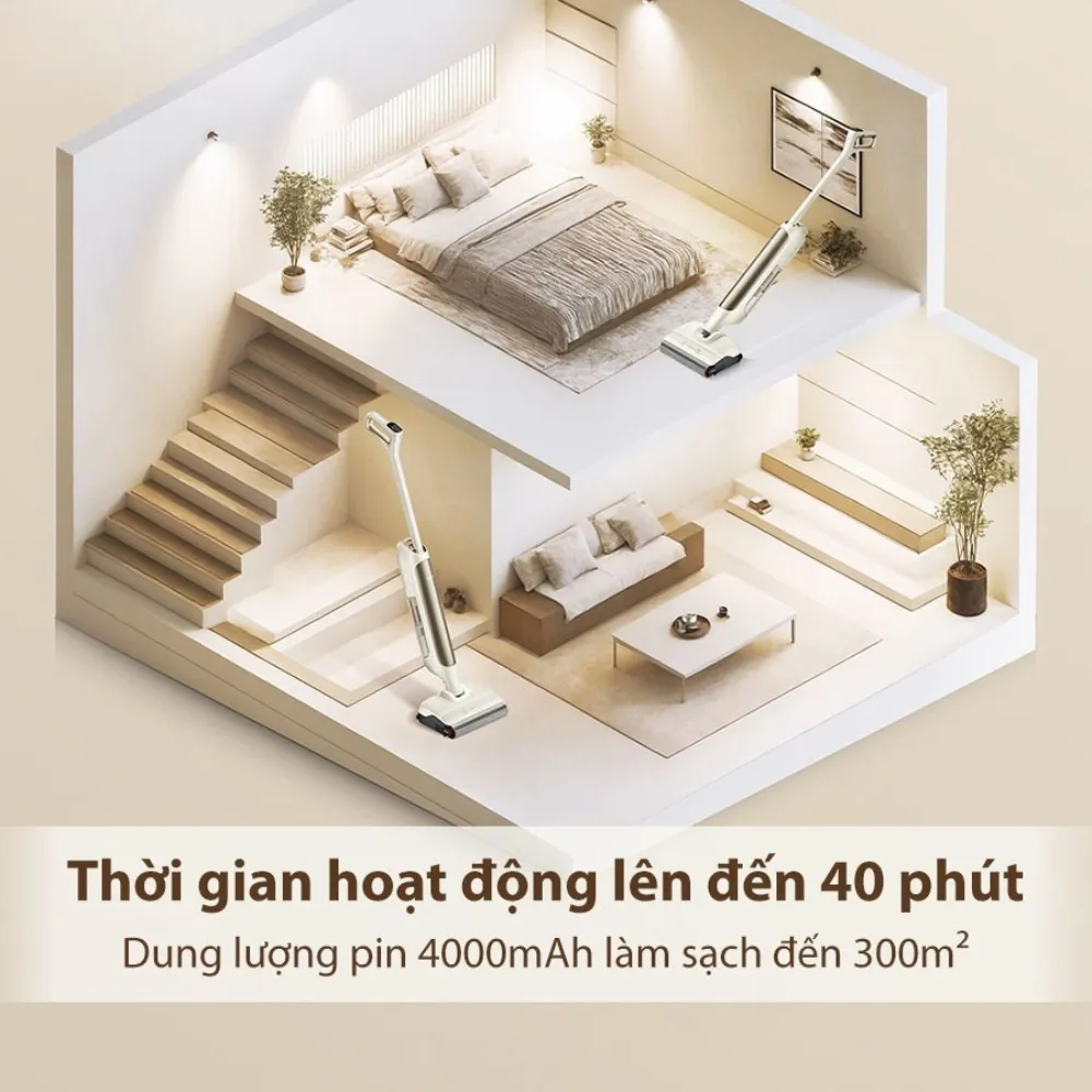 Máy Hút Bụi Khô Và Ướt Mova M10 17 Máy Hút Bụi Khô Và Ướt Mova M10 - Akia Smart Home