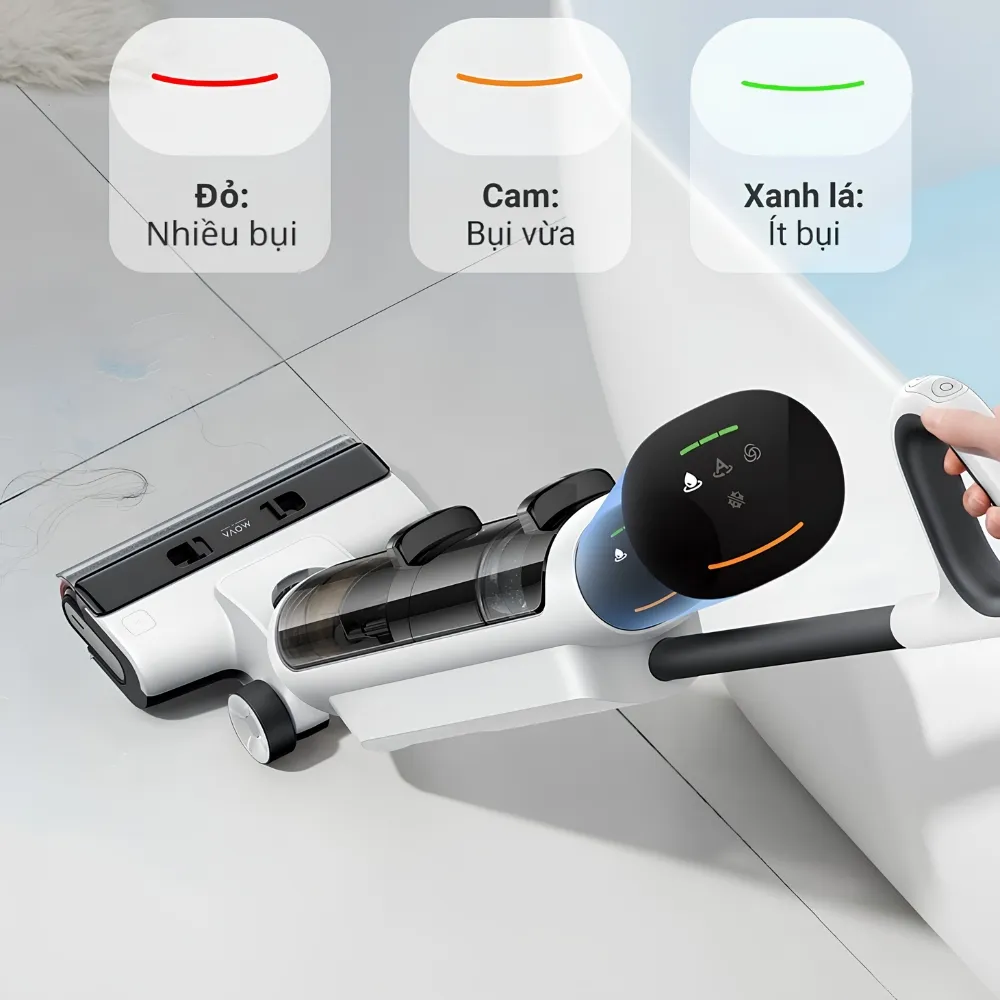 Máy Hút Bụi Lau Nhà Mova K20 Pro 19 Máy Hút Bụi Lau Nhà Mova K20 Pro - Akia Smart Home