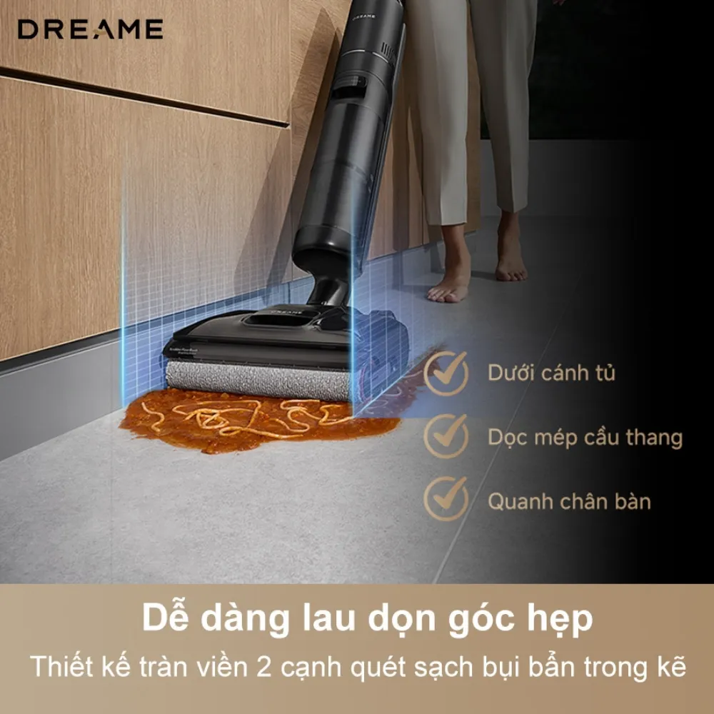 Máy Hút Bụi Lau Sàn Thông Minh Dreame H12 Flexreach 11 Máy Hút Bụi Lau Sàn Thông Minh Dreame H12 Flexreach - Akia Smart Home