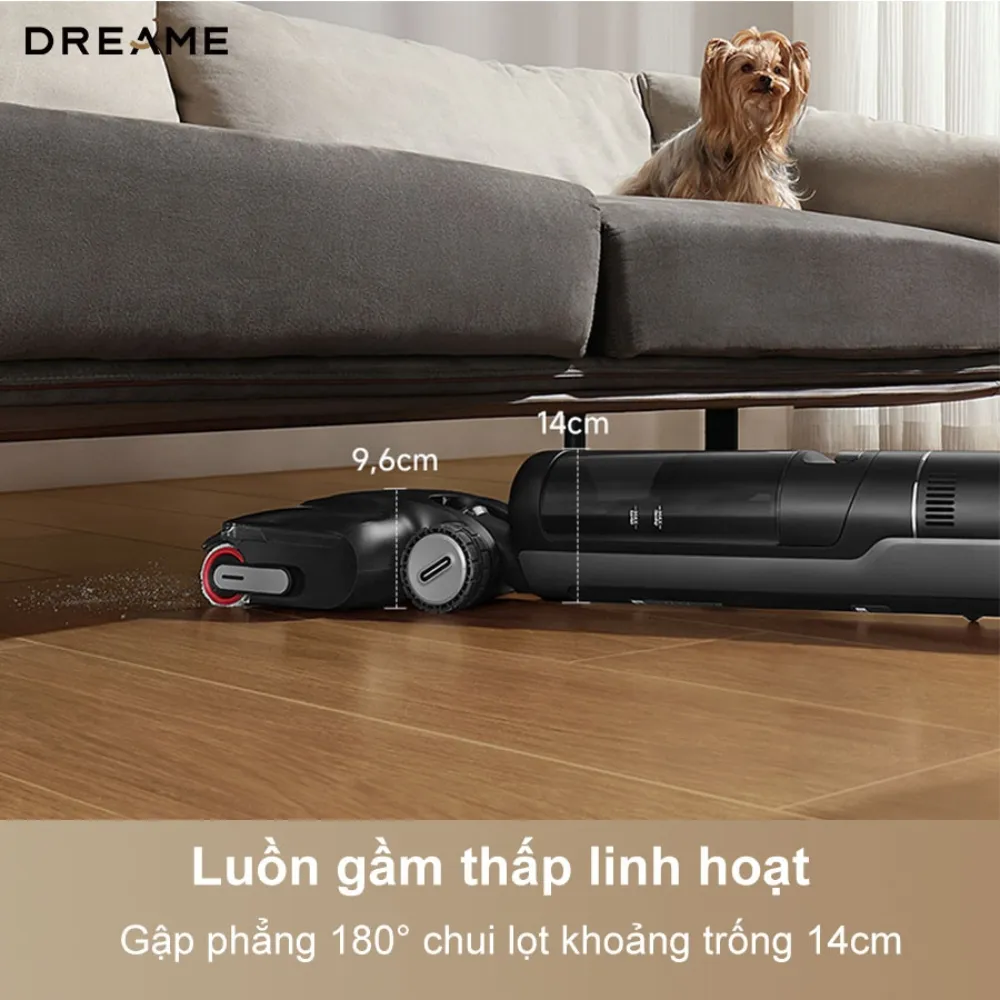Máy Hút Bụi Lau Sàn Thông Minh Dreame H12 Flexreach 9 Máy Hút Bụi Lau Sàn Thông Minh Dreame H12 Flexreach - Akia Smart Home
