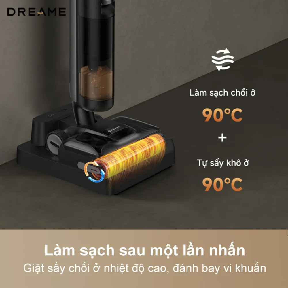 Máy Hút Bụi Lau Sàn Thông Minh Dreame H12 Flexreach 12 Máy Hút Bụi Lau Sàn Thông Minh Dreame H12 Flexreach - Akia Smart Home