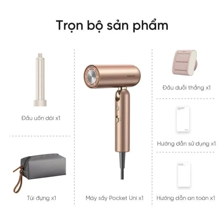 Máy sấy tóc Dreame Pocket Uni - AKIA Smart Home