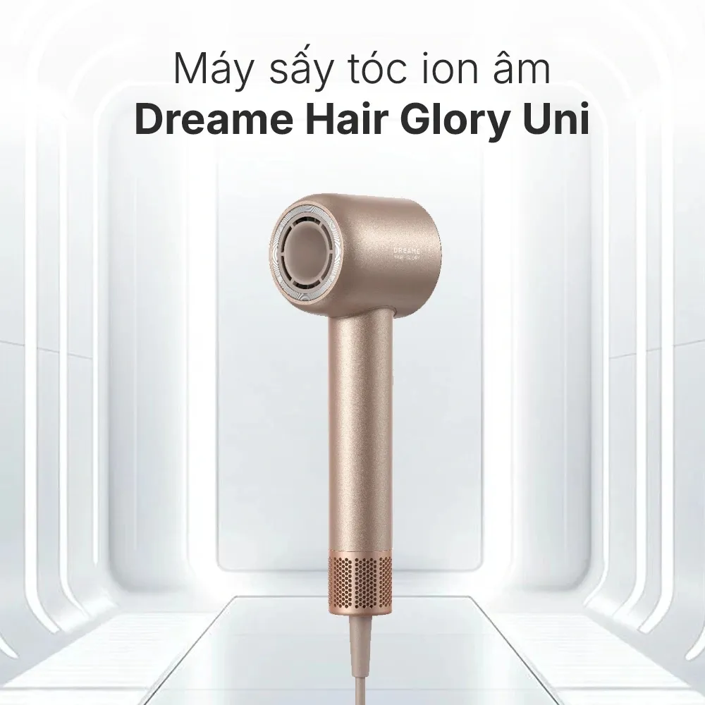 Máy Sấy Tóc Ion Âm Dreame Glory Uni 9 Máy Sấy Tóc Ion Âm Dreame Glory Uni - Akia Smart Home