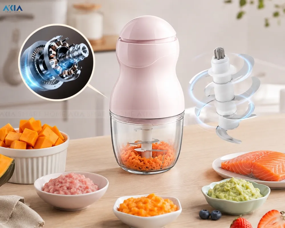 Máy Xay Ăn Dặm Bear Gr-B03V8 24 Máy Xay Ăn Dặm Bear Gr-B03V8 - Akia Smart Home