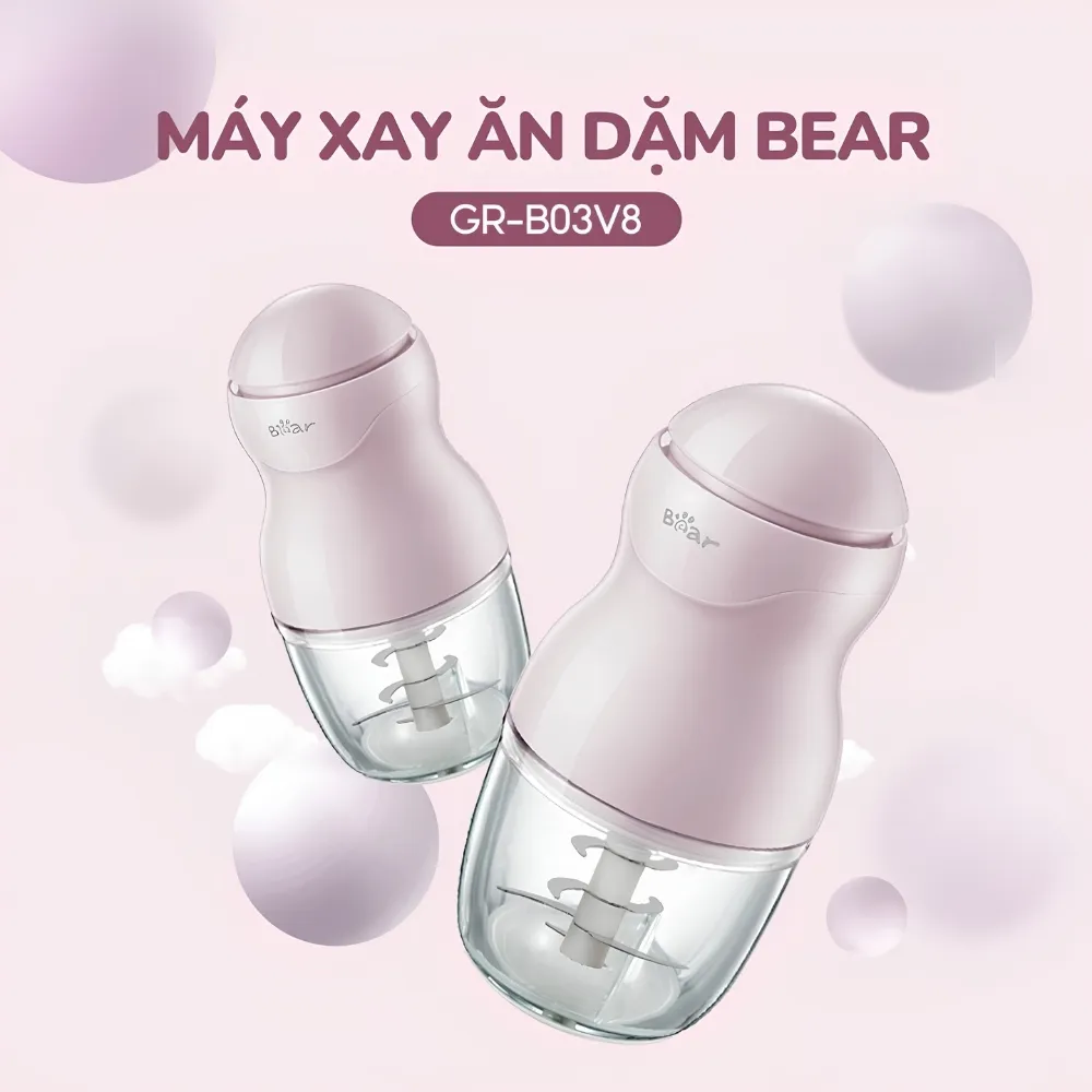 Máy xay ăn dặm Bear GR-B03V8 - AKIA Smart Home