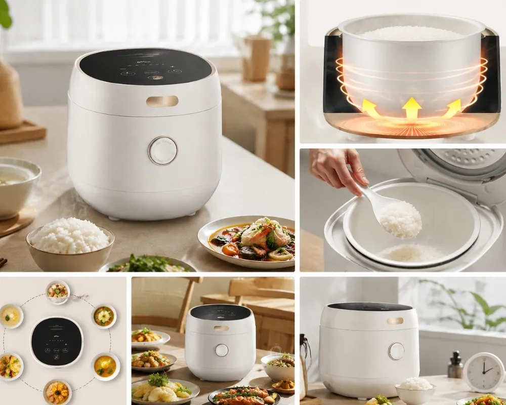 Nồi Cơm Điện Bear Sb-Nc30B 8 Nồi Cơm Điện Bear Sb-Nc30B - Akia Smart Home